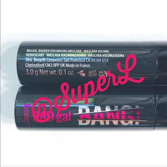 3/$15 NEW Benefit BADgal BANG! Volumizing Mascara Black Full Lashes - Picture 3 of 6